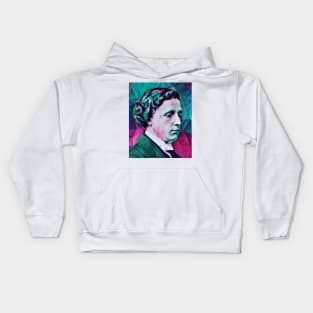 Lewis Carroll Portrait | Lewis Carroll Artwork 2 Kids Hoodie